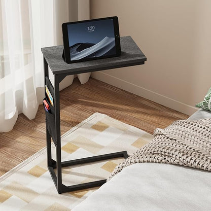 TUTOTAK C Shaped End Table, Side Table - Image 4
