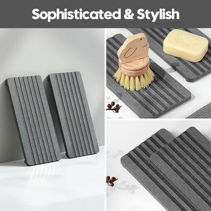 2PCS Diatomite Quick Stone Drying Tray Mat - Image 5