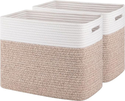 OIAHOMY Storage baskets for Shelf, Toy Storage Basket, Collapsible Storage Bins by MasterofSpaceOptimization
