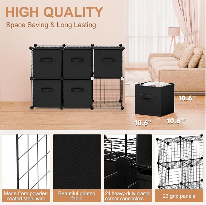 Leinuosen 6 Cube Storage Organizer - Image 2