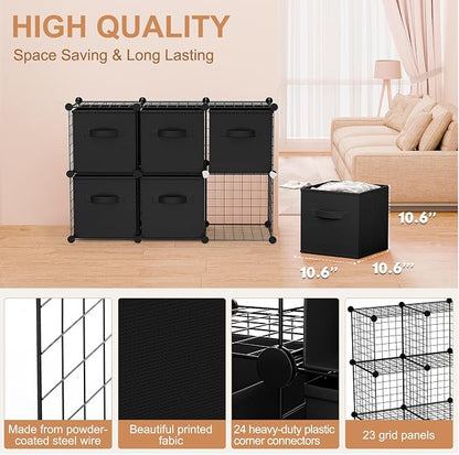 Leinuosen 6 Cube Storage Organizer - Image 2