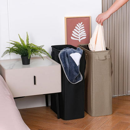 efluky Slim Laundry Basket, Narrow Laundry Hamper - Image 4