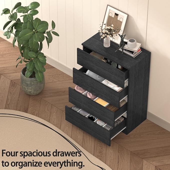 furtble 4 Drawer Dresser, Dresser - Image 5