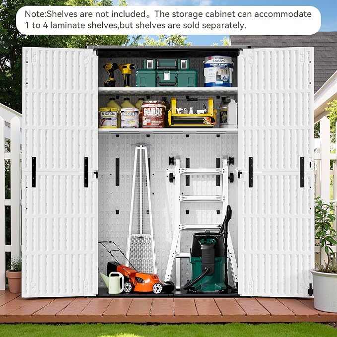 Patiowell 50 Cu.ft Outdoor Storage Cabinet - Image 8