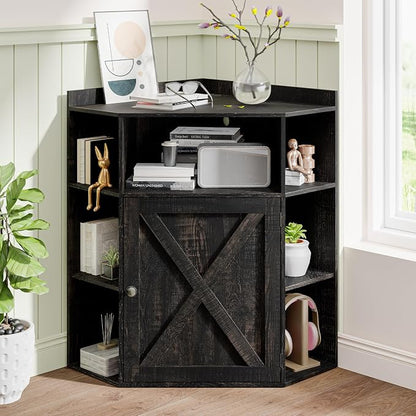 Vabches Corner Cabinet, Corner Storage Shelf by Vabches