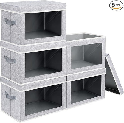 Homsorout Storage Box with Lids by Homsorout