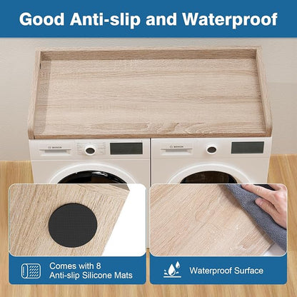 Washer Dryer Countertop 27.5" W x 54" L Laundry countertop - Image 4