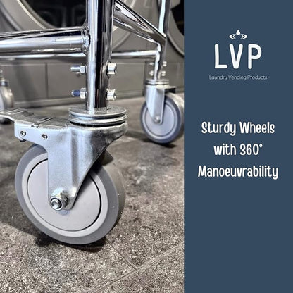 LVP Big Brother Commercial Laundry Cart - Image 4