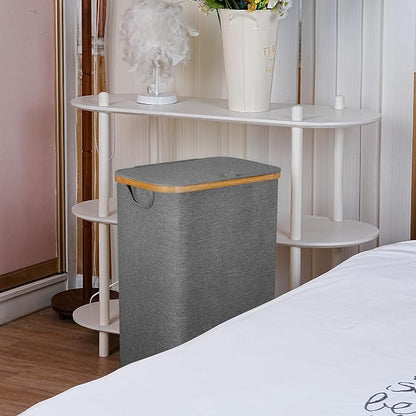 Laundry Basket with Wheels, 100L Hampers - Image 4