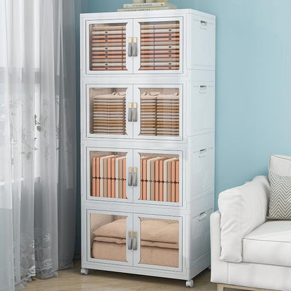 Large Clear Stackable Storage Bins - Image 6