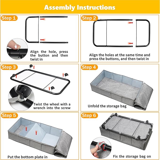Large Sturdy Under Bed Storage - Image 6