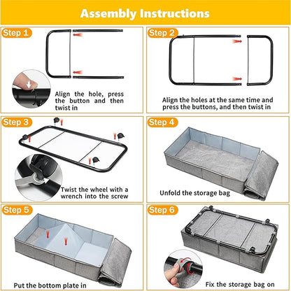 Large Sturdy Under Bed Storage - Image 6