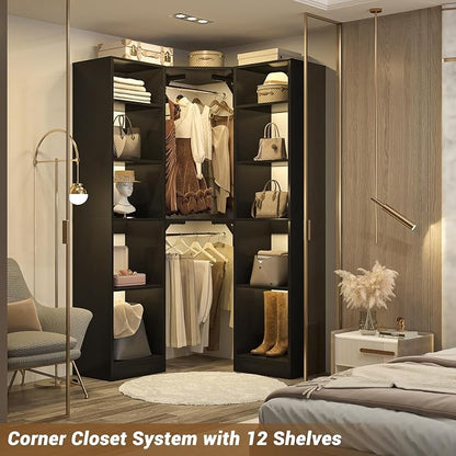 Besiost Corner Closet System - Image 2