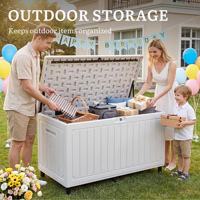 YITAHOME 90 Gallon Outdoor Storage Box - Image 3