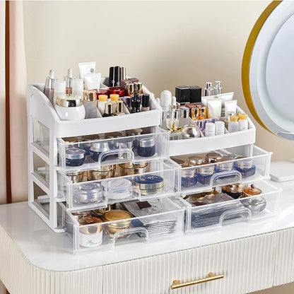 Desk Organizer with Drawers, 3 Drawers Storage Organizer, Desktop Storage - Image 6