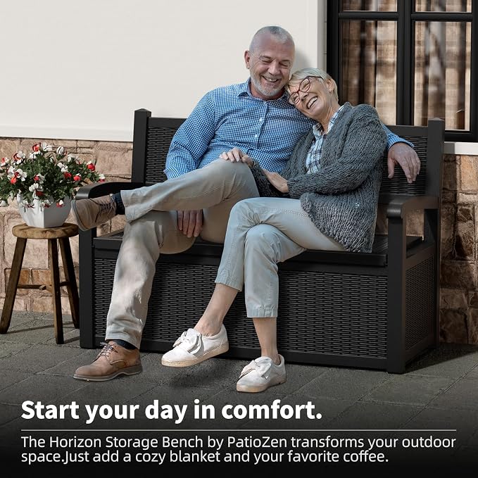 Outdoor Storage Bench - Image 2