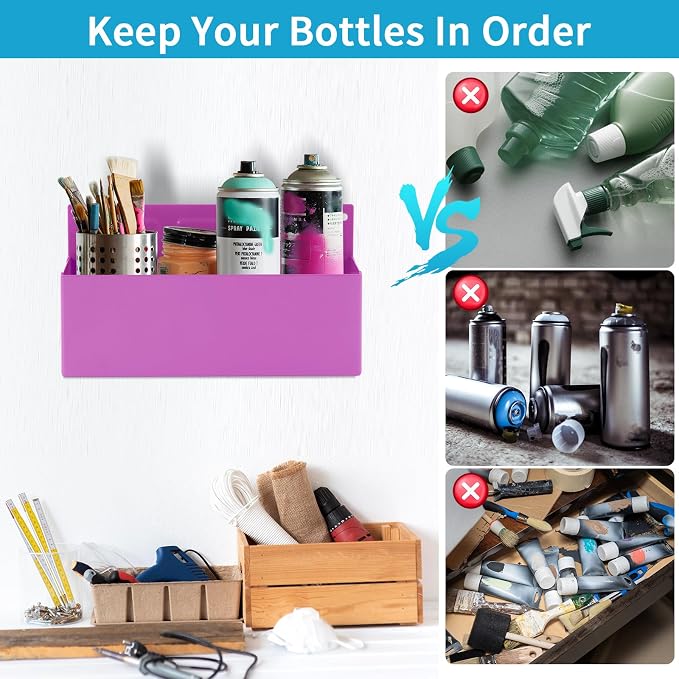 Magnetic Aerosol Spray Can Holder, Magnet Toolbox Bottle Holder, Tool Box - Image 5