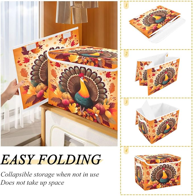 Thanksgiving Turkey Storage Bins - Image 4