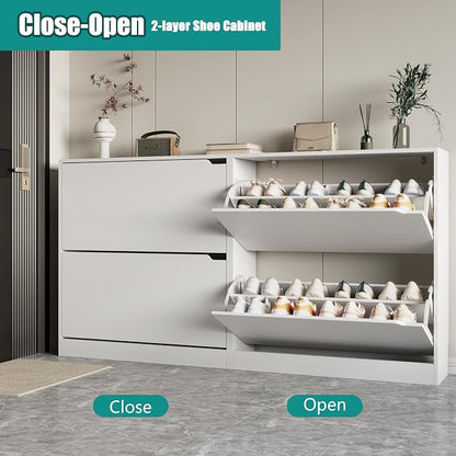 Xixini Shoe Storage Cabinet for Entryway - Image 3