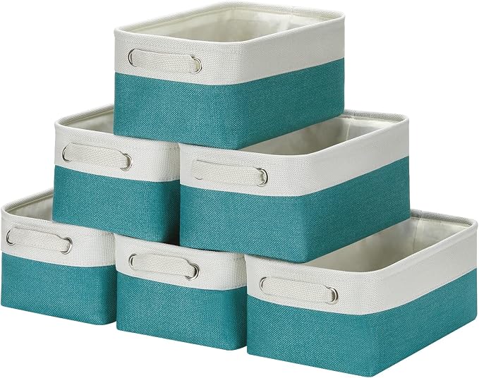 HNZIGE Small Closet Storage Baskets by HNZIGE
