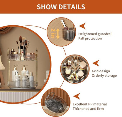 YCIA&DONE Rotating Makeup Organizer - Image 3
