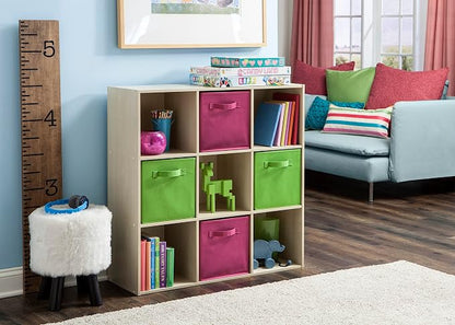 ClosetMaid Cubeicals 9 Cube Storage Shelf Organizer Bookshelf, Square Shape - Image 2
