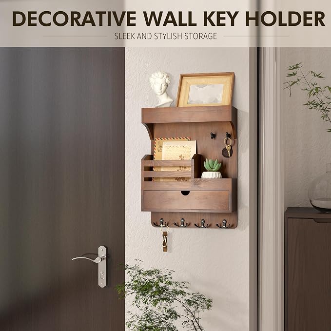 Rebee Vision Farmhouse Key Holder Wall Mount - Image 3