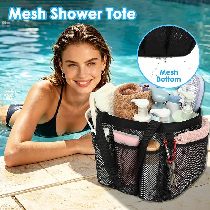 Fammart Mesh Shower Caddy Portable - Image 4