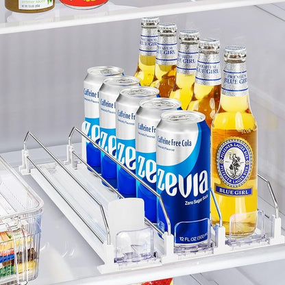 Drink Organizer for Fridge, Automatic Pusher Soda Can Dispenser for Refrigerator by Unknown