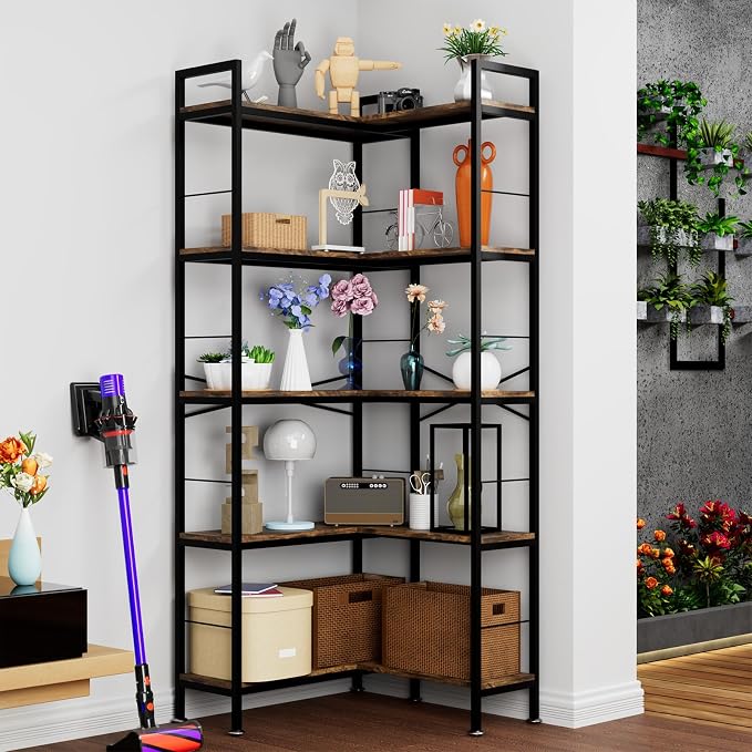 Corner Bookshelf, Living Room, Bedroom - Image 4