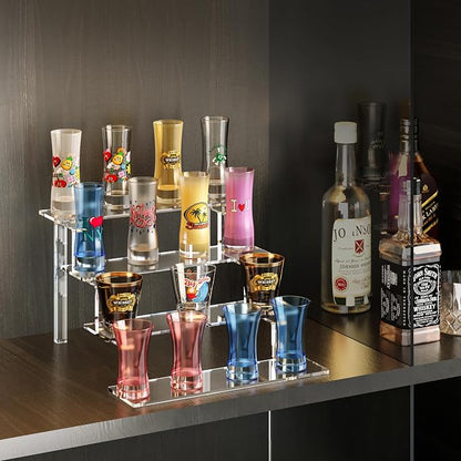 WINKINE Clear Perfume Organizer, Acrylic Risers - Image 4