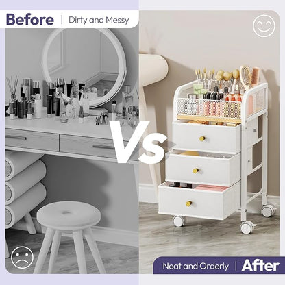 SWTYMIKI Rolling Makeup Organizer Cart - Image 9