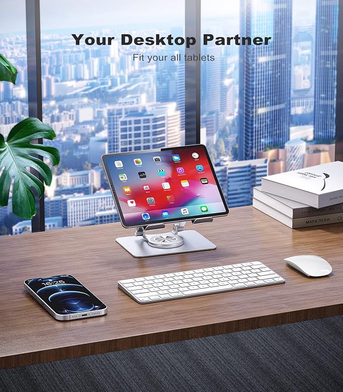 Tablet Stand, Swivel Ipad Stand - Image 5