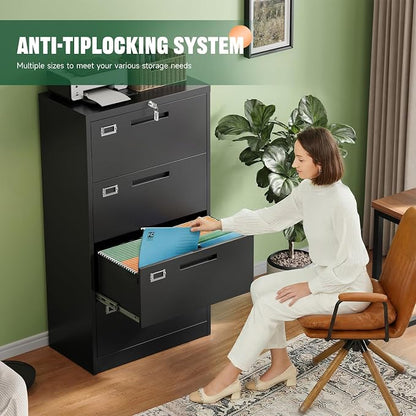 Letaya 4 Drawer File Cabinets - Image 4
