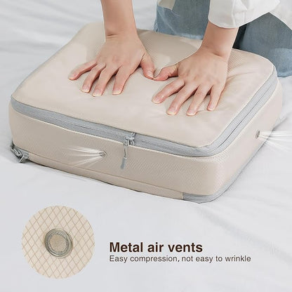 DIMJ Clothes Storage Bag 8 Pack, 19L Compression Storage Bags - Image 5