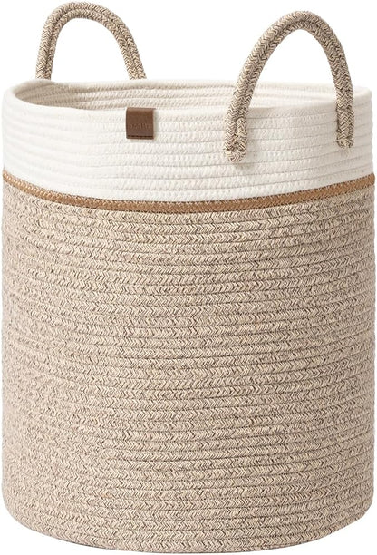 LA JOLIE MUSE Woven Basket Rope Storage Baskets by LaJol%C3%ADeMuse