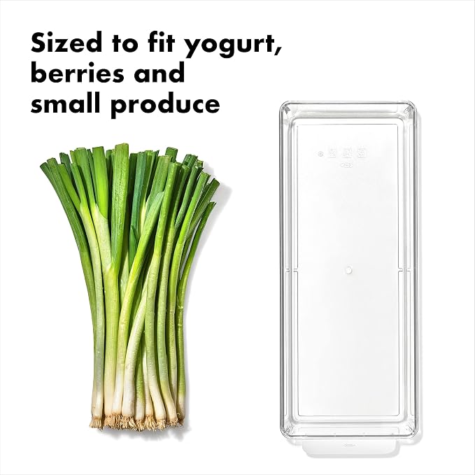 OXO Good Grips Fridge Organization Bin 5 in x 14 in - Image 2
