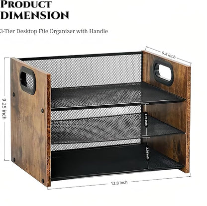 Wood Desk Organizer - Image 2