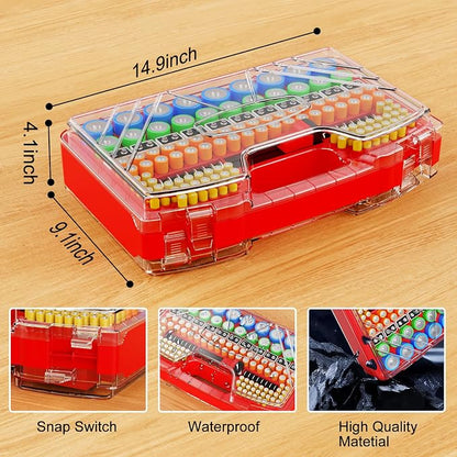 Battery Organizer Storage Holder Box Case - Image 6