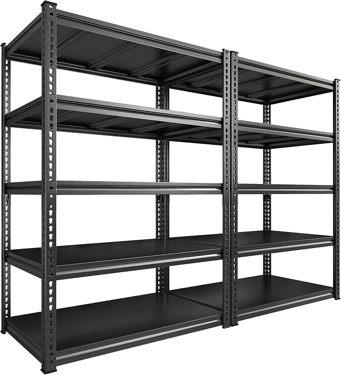 REIBII 72" H Garage Shelving Load 2500Lbs by REIBII