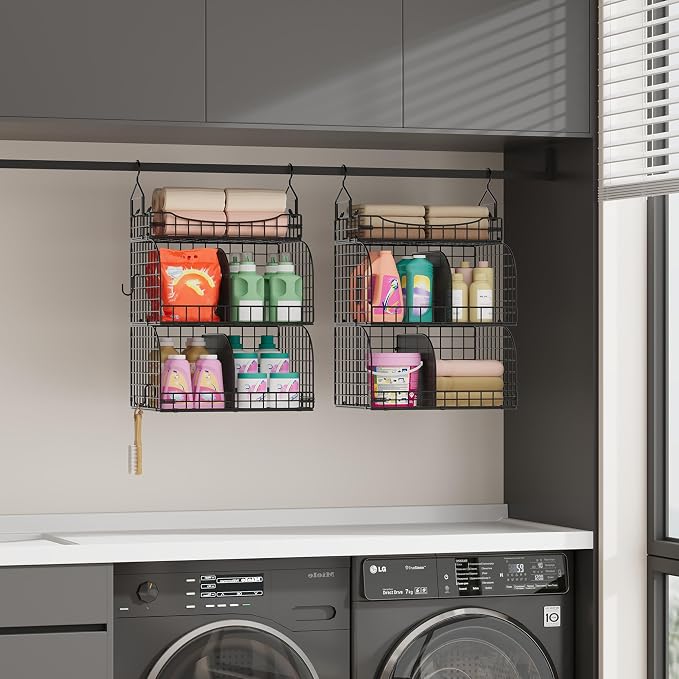 SWTYMIKI Hanging Closet Organizer Storage - Image 7