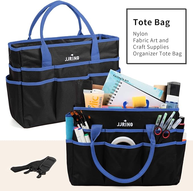 Large Multi-Functional Carrying Bag, 600D Nylon Artist Tote Bag - Image 3
