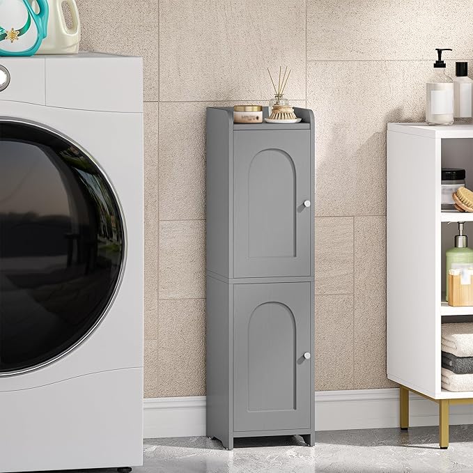 Hzuaneri Bathroom Storage Cabinet, Small Corner Floor Cabinet by Hzuaneri