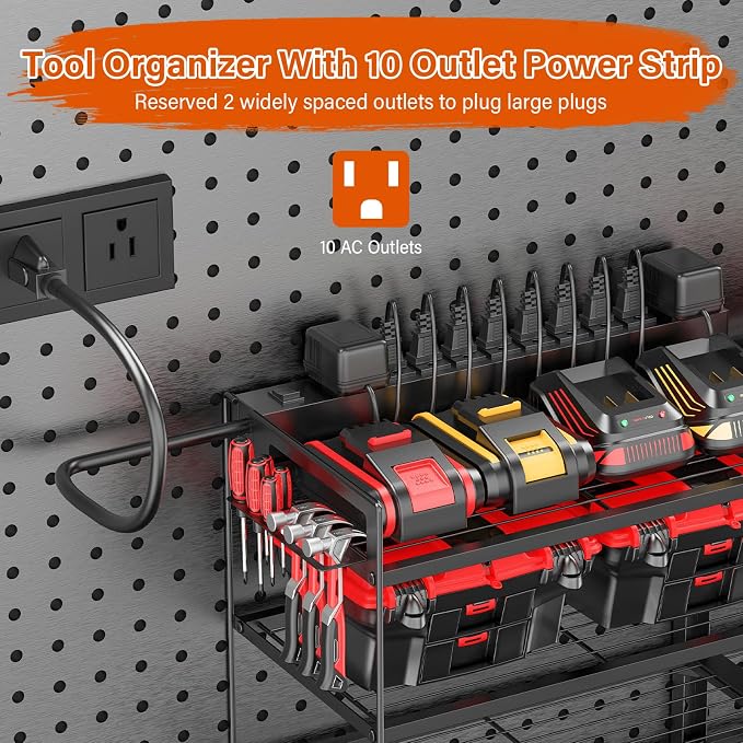 JUNNUJ Large Power Tool Organizer - Image 2