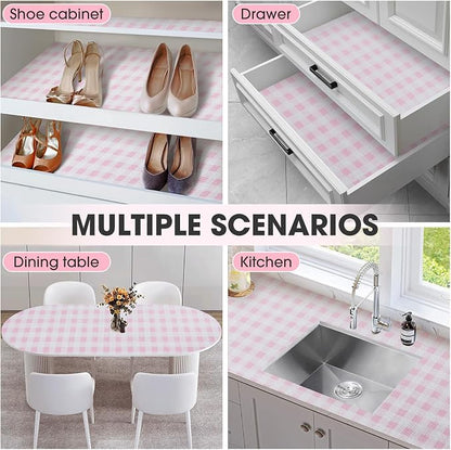 Drawer and Shelf Liner, Non-Slip Kitchen Cabinet Liners Non-Adhesive Thick - Image 9