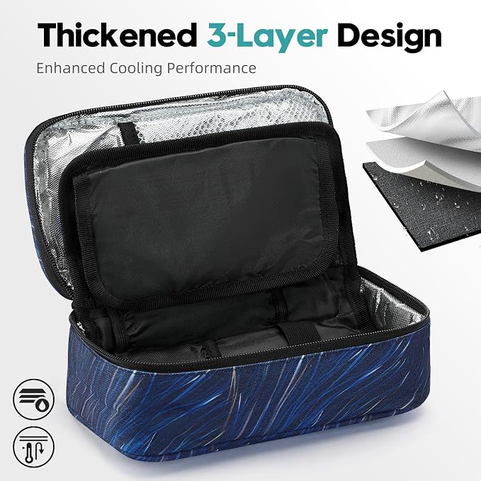 ALLCAMP Insulin Cooler Travel Case Diabetic Medication Cooler - Image 3