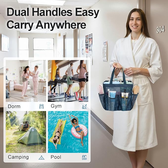Mesh Shower Caddy Portable - Image 6