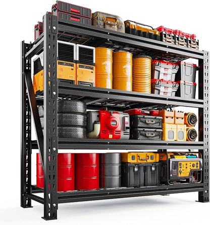 Romorgniz 3020LBS Heavy Duty Garage Shelving, 51.6" W Storage Shelves by Romorgniz
