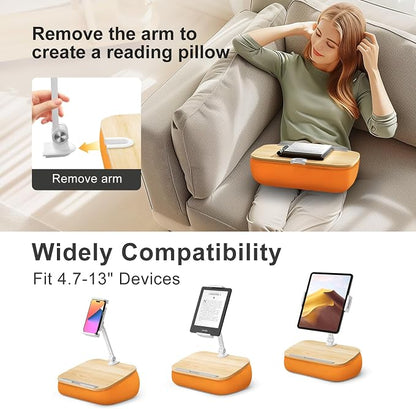 Lap Beanbag Cozy Kindle Pillow Stand - Image 2