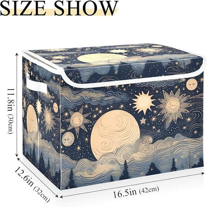 Stars and Moon Storage Bins - Image 3